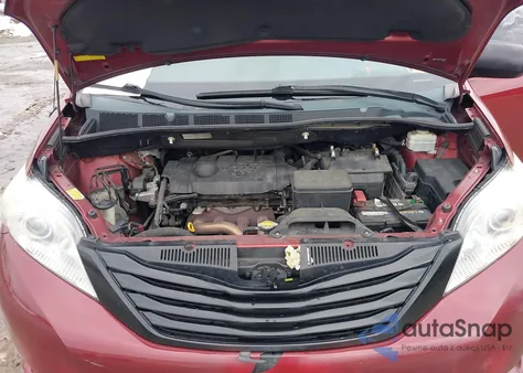 2011 Toyota Sienna from USA, damaged, VIN 5TDKA3DC0BS003394